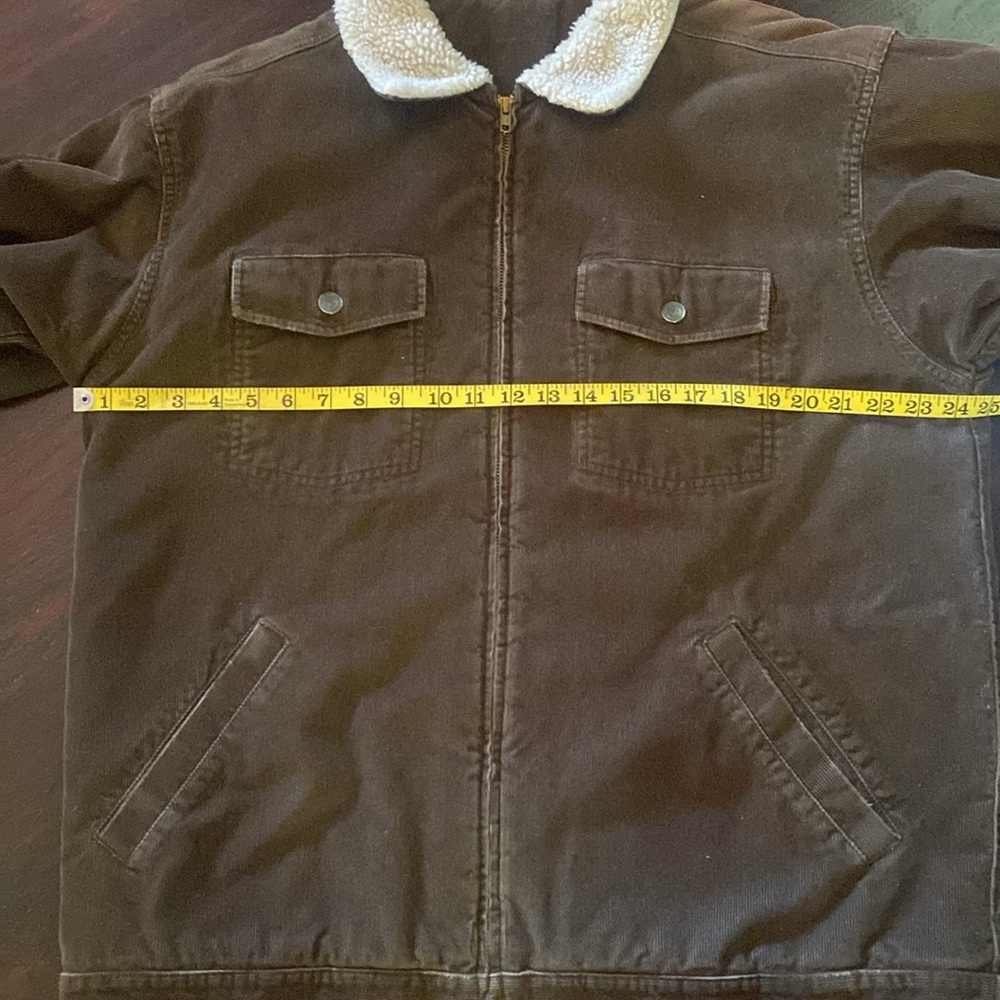 💙HP💙Patagonia  Brown Sherpa-Lined Jacket - Picture 6 of 8